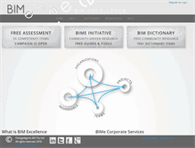 Tablet Screenshot of bimexcellence.com